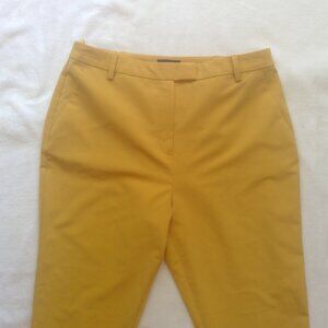 Topshop Womens Adorable Mustard Yellow Streetwear Work Pants Palazzo Pant